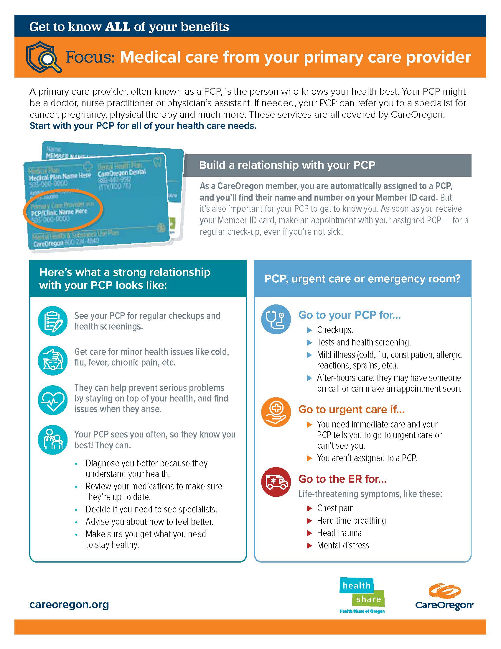 Physical Health Explainer Handout Cover